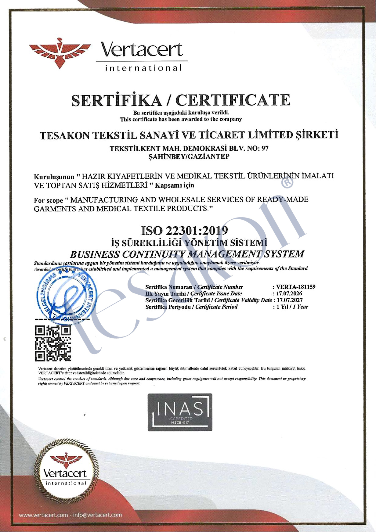ISO 22301